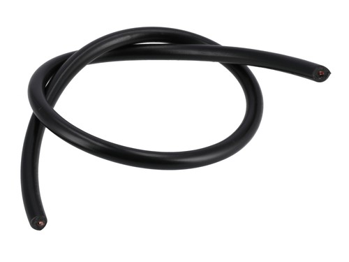 Zündkabel schwarz 5 meter - schwarz, 0,5