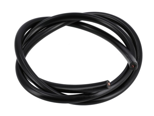 Zündkabel schwarz 1 meter - schwarz,